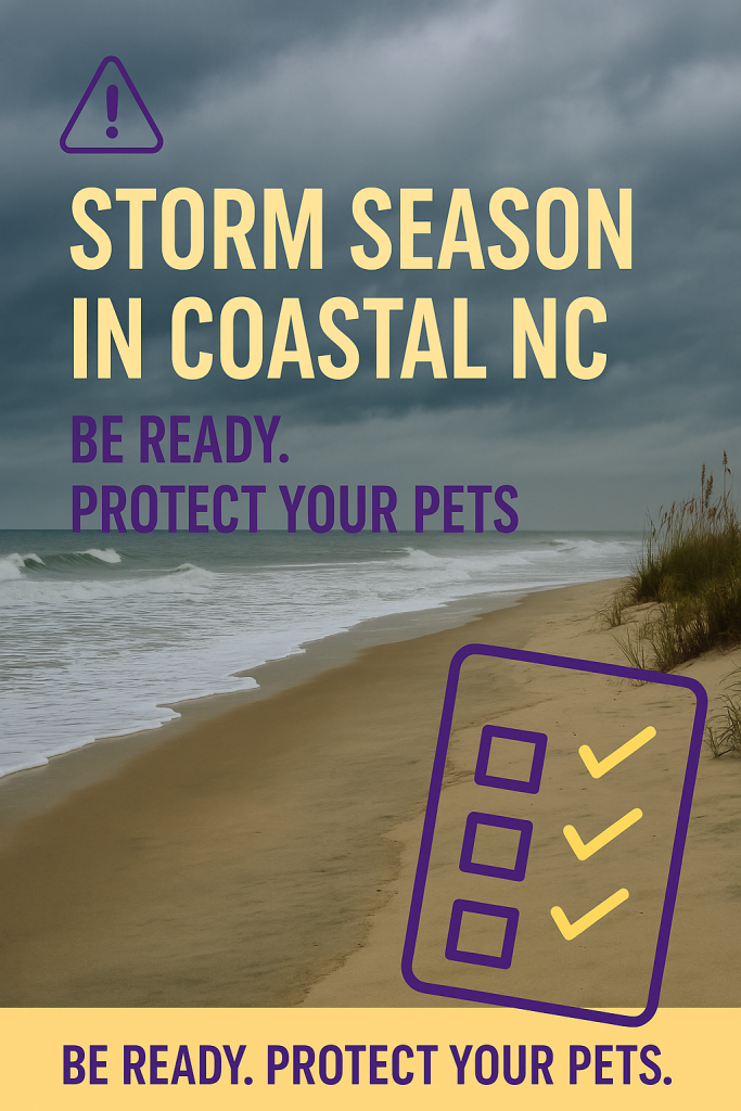 Wilmington pet emergency preparedness storm season